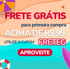 Utilize o cupom FRETEG